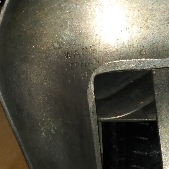 AL BERES GERMAN SILVER WESTERN BELT - Picture 5 of 6